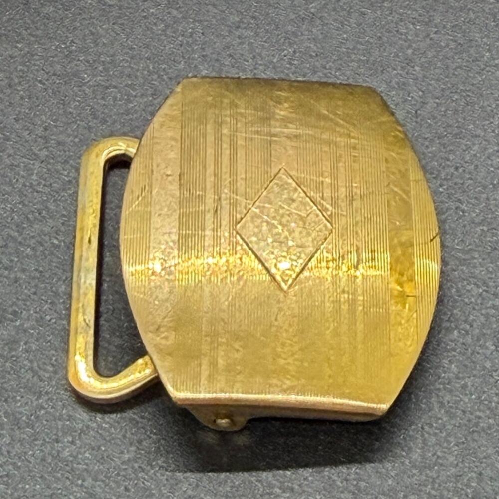 MARSH Vintage Brass Belt Buckle